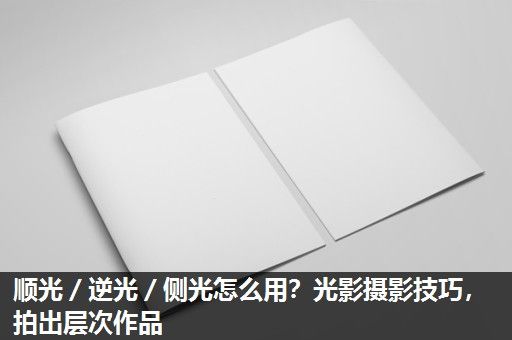顺光／逆光／侧光怎么用？光影摄影技巧，拍出层次作品
