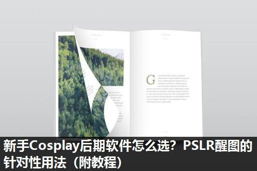 新手Cosplay后期软件怎么选？PSLR醒图的针对性用法（附教程）